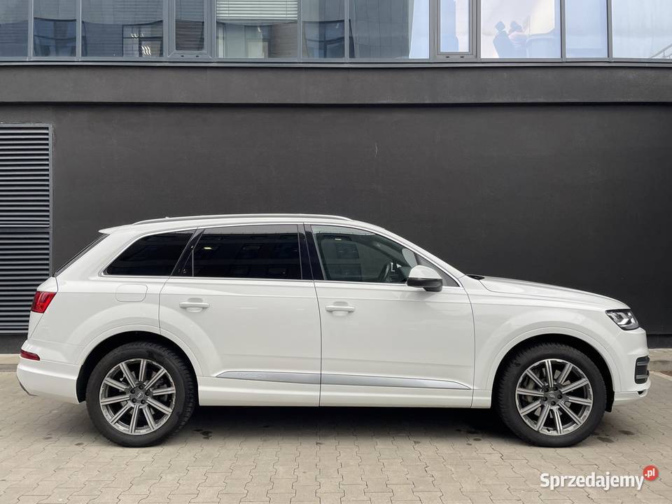 Audi Q7 2016 30 333 7osób premium plus czarny 3000cm3 Lublin