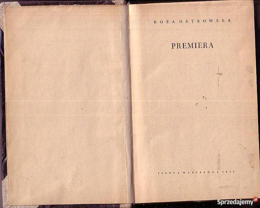 0799 PREMIERA RÓŻA OSTROWSKA Czyrna