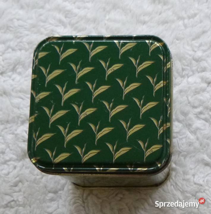 Metalowa puszka do herbaty 100 g Warszawa