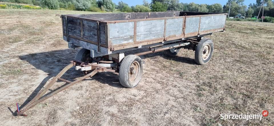 Przyczepka dwuosiowa wóz
