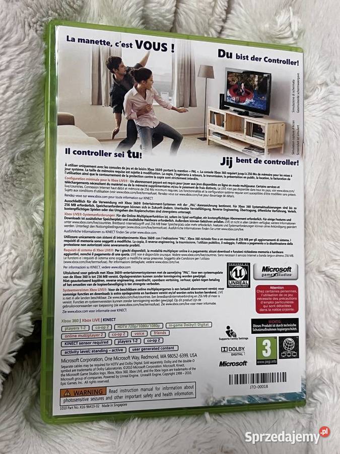 Kinect Adventures na Xbox 360 Zabrze