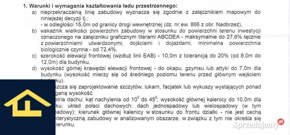 Działka w Nadbrzeżu