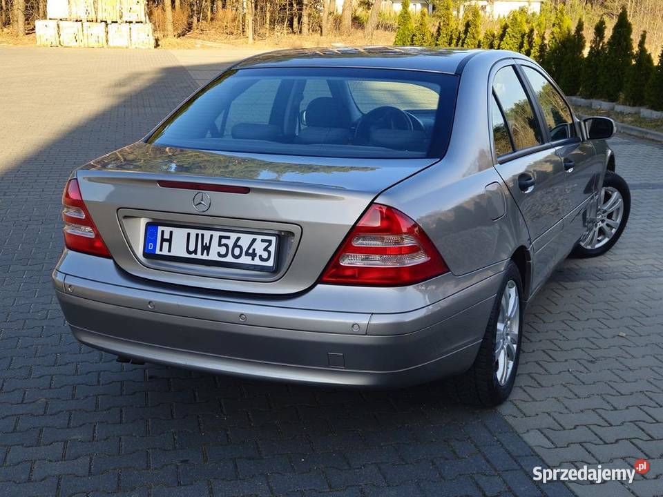 Mercedes CKlasa 18 kompresor 143 PDC ALU Klima 1800cm3 mazowieckie