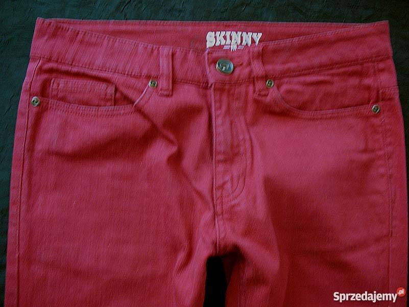 SPODNIE JEANS DŻINS DAMSKIE RURKI 40 L biodra Siedlce sprzedam