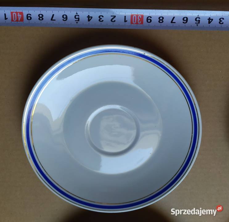 498 TALERZE małe 4 sztuki PRL Retro Stylówka Pozostałe Kolekcje Łódź