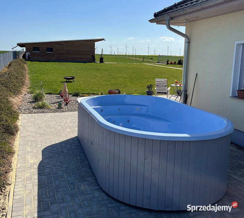 BASEN OGRODOWY 400x200 JACUZZI Hydromasaż Pompa dolnośląskie Wrocław