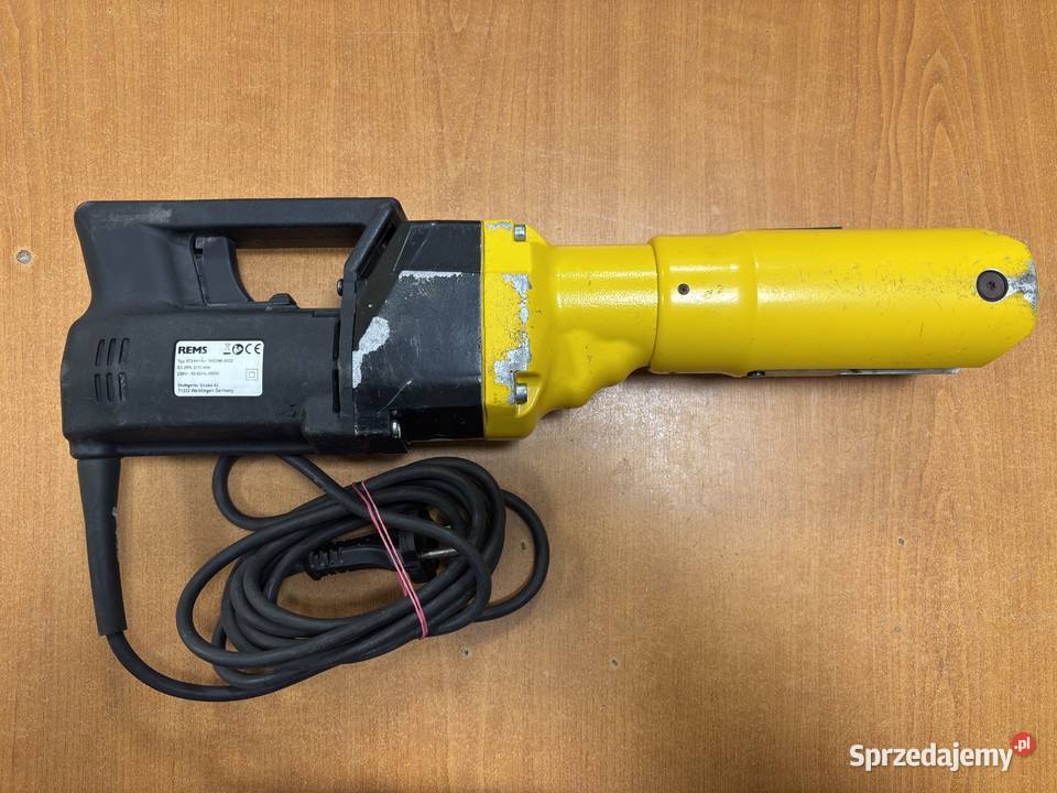 Elektryczna zaciskarka do rur Rems Power Press Elbląg