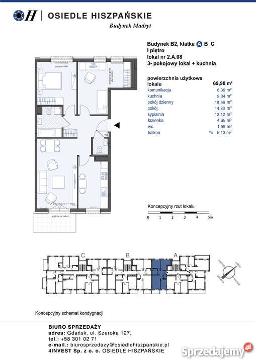 Mieszkania Gdańsk Osiedle Hiszpańskie Gdańsk