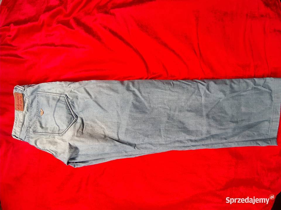 Armani Giorgio Aj jeansy spodnie 3436 piękne Warszawa sprzedam