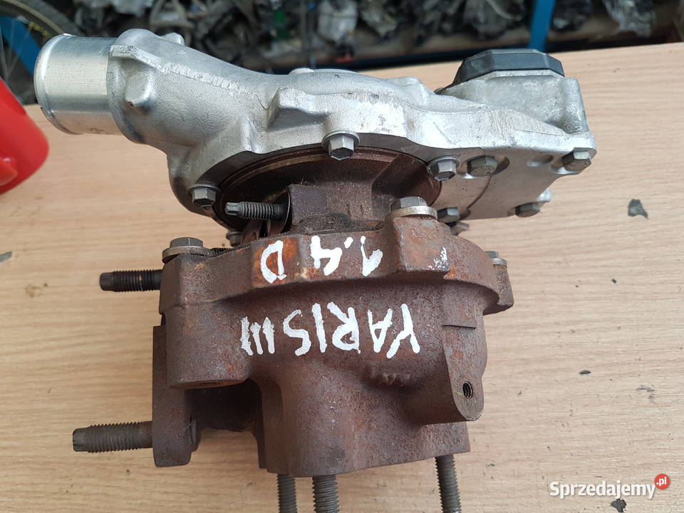 TOYOTA AURIS YARIS 14 D4D 90 TURBOSPREZARKA Turkowice