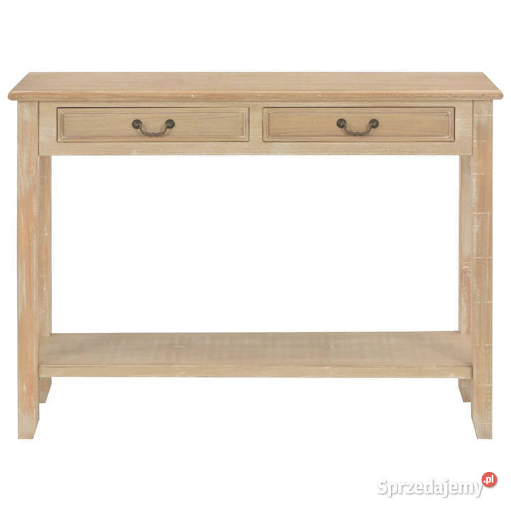 Stolik konsola 110 x 35 x 80 drewniany WM249904 Warszawa