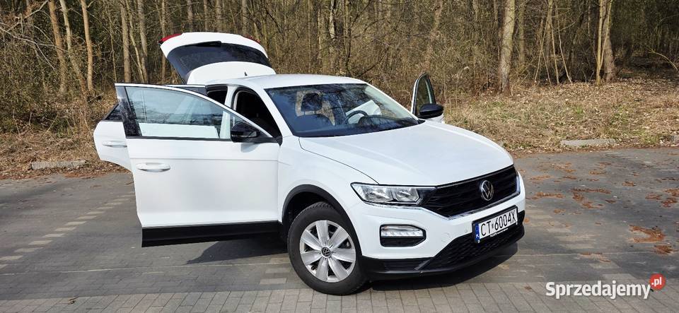 VOLKSWAGEN TROC polski salon zadbany Serwisowany biały Toruń