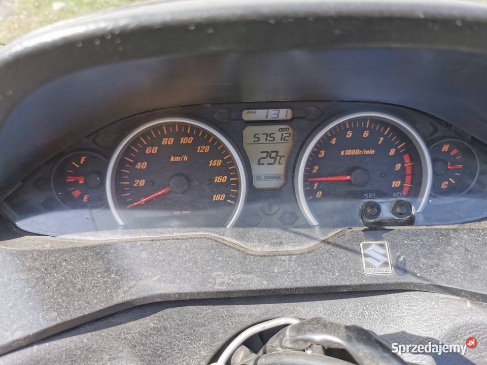 Burgman AN 400 K7 2007r z kufrem centralnym nieuszkodzony Zielonka