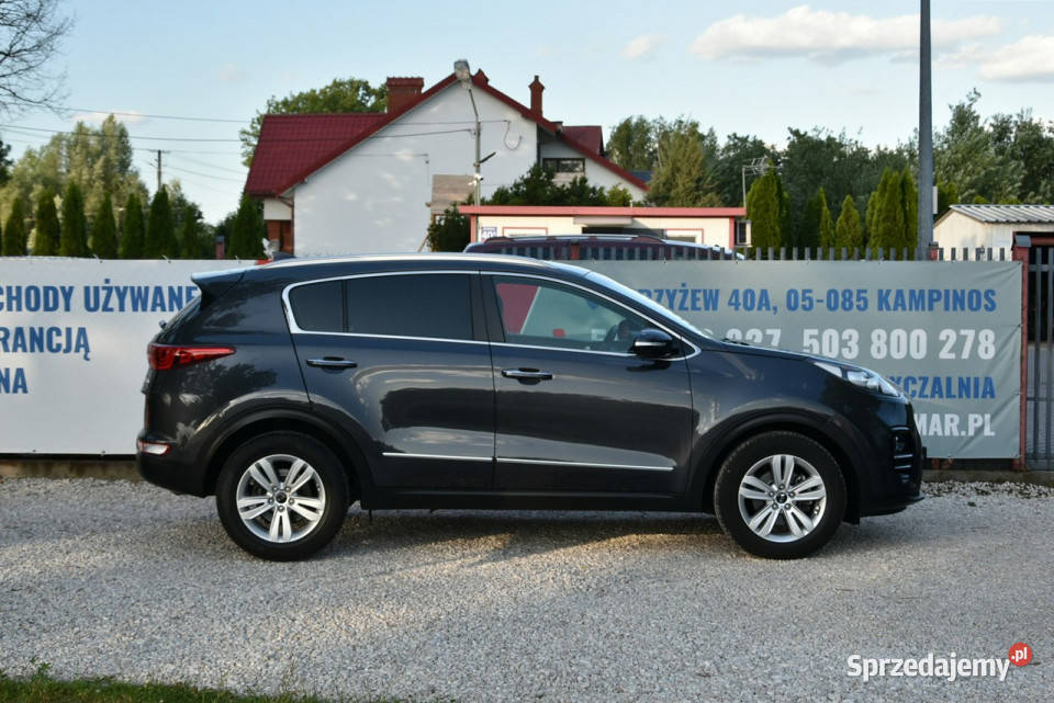 Kia Sportage 17CRDi 141 Automat 2018r NAVi pdc szary Kampinos