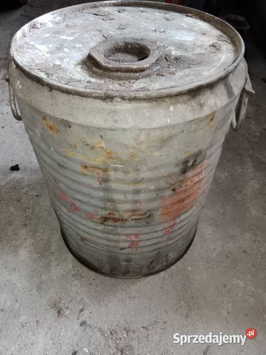 Beczka stalowa 30l Pozostałe Poddębice
