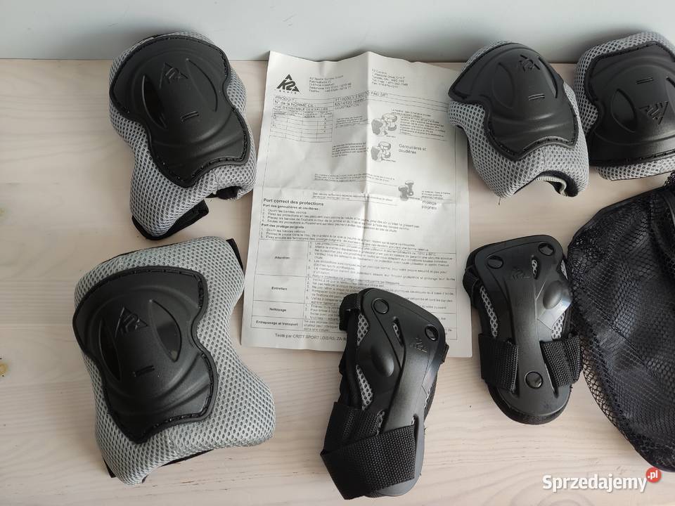 Zestaw ochraniaczy K2 Moto Pad Set do jazdy na Sport i Wypoczynek Głuchołazy sprzedam
