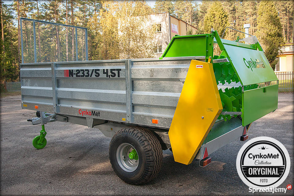 Rozrzutnik obornika N2336 45 t CynkoMet Bieńkowice sprzedam