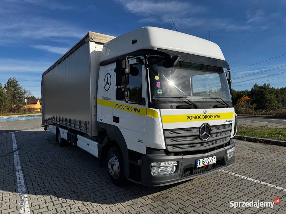 Mercedes Atego 821 Autolaweta z Plandeką Pomoc tempomat Ostrowiec Świętokrzyski sprzedam
