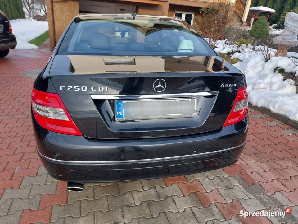 Mercedes klasaC w204 napęd 4x4 małopolskie Nowy Sącz