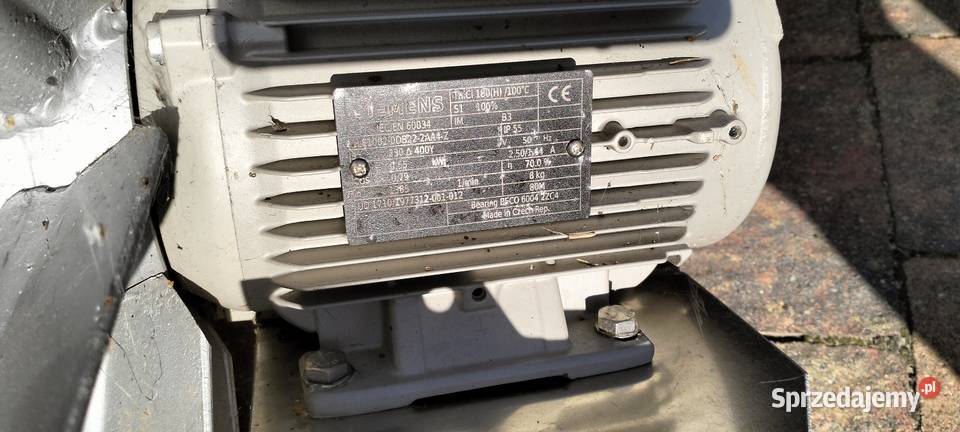 Wentylator przemysłowy Siemens 11 kW nowy Produkcja Opoczno
