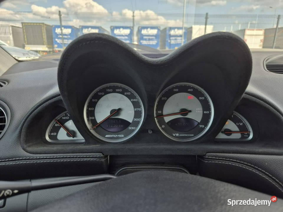 Mercedes SL 230 R230 20012013 srebrny Komorniki