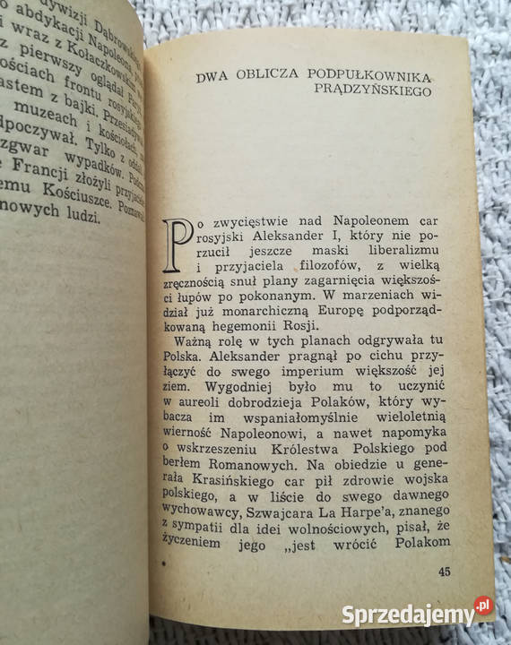 Generał Ignacy Prądzyński 17921850 Marek Białystok