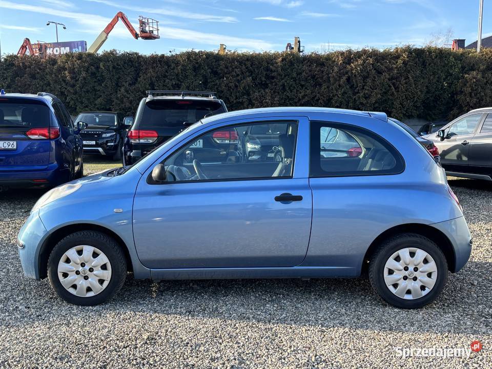 Nissan Micra niebieski Paniówki