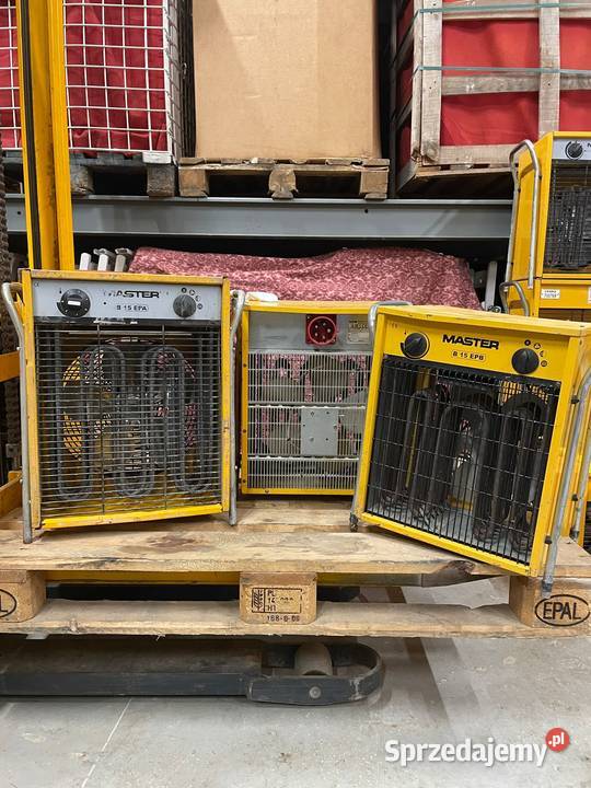 Nagrzewnice 15kW sprzedam