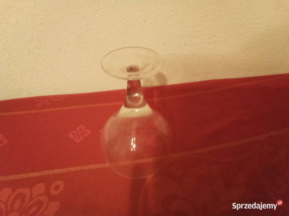 Kieliszek do wina PRL mazowieckie Warszawa