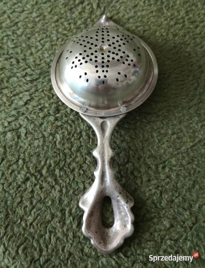 Zgrabne sitko do ziół i herbaty styl neorokokowy Katowice