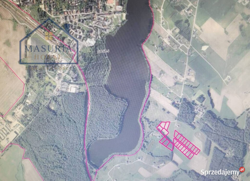 Działki budowlane jeziora w Adamowie Grunty i działki Adamowo