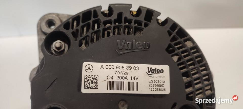 MERCEDES VITO W447 ALTERNATOR A0009063903