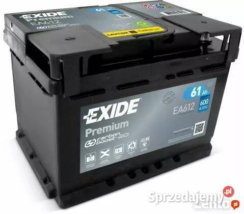 Akumulator Exide Premium 61Ah 600A Radom