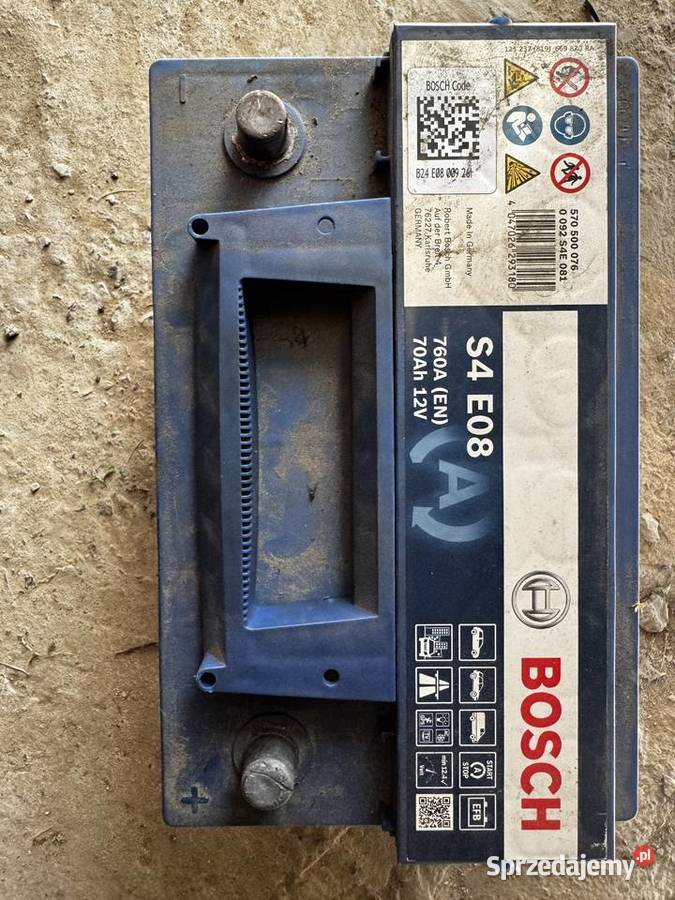 Akumulator samochodowy BOSH EFB 70ah 760a Akumulatory Wielobycz