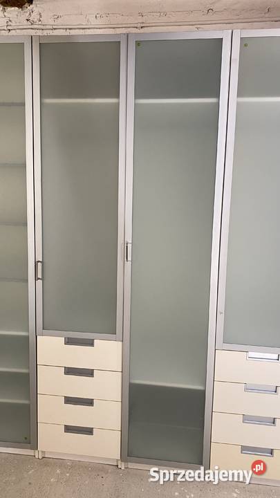 IKEA PAX duża szafa 6 segmentów 8drzwiowa z Budno