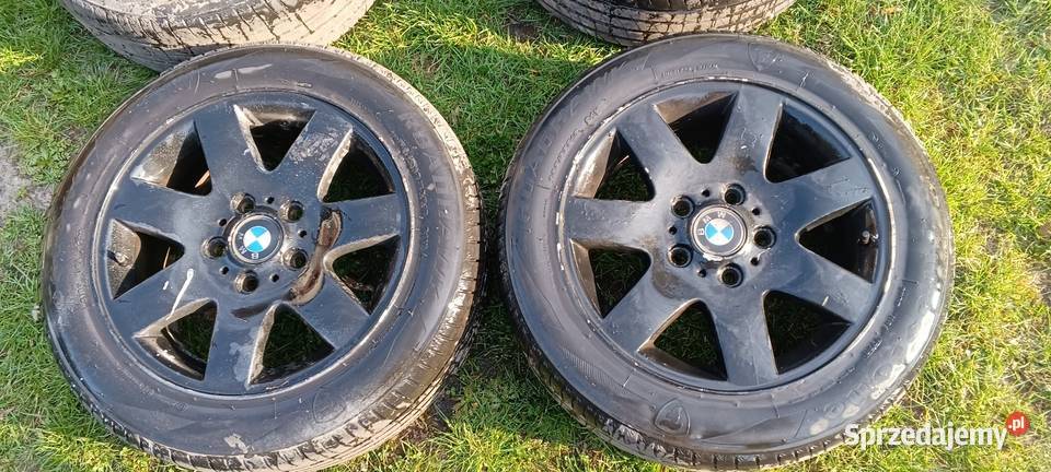 BMW alufelgi 16 opony letnie podkarpackie Rudnik nad Sanem