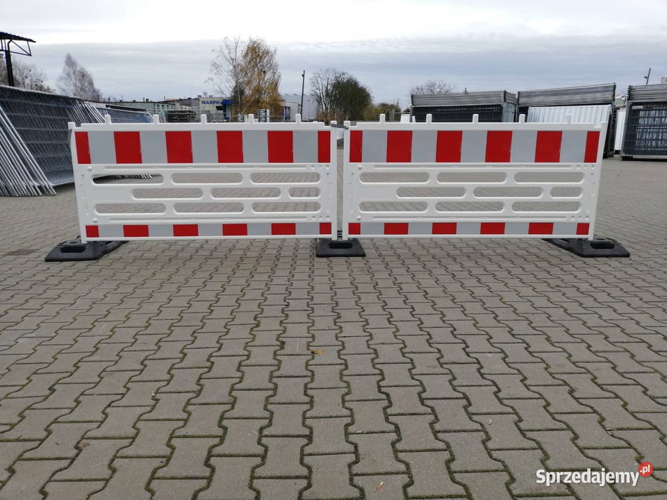 Bariera drogowa z tworzywa PCV typ U20 zapora Przęsła