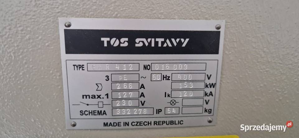 Wielopiła dwuwałowa gąsienicowa TOS SVITAVY Karsin