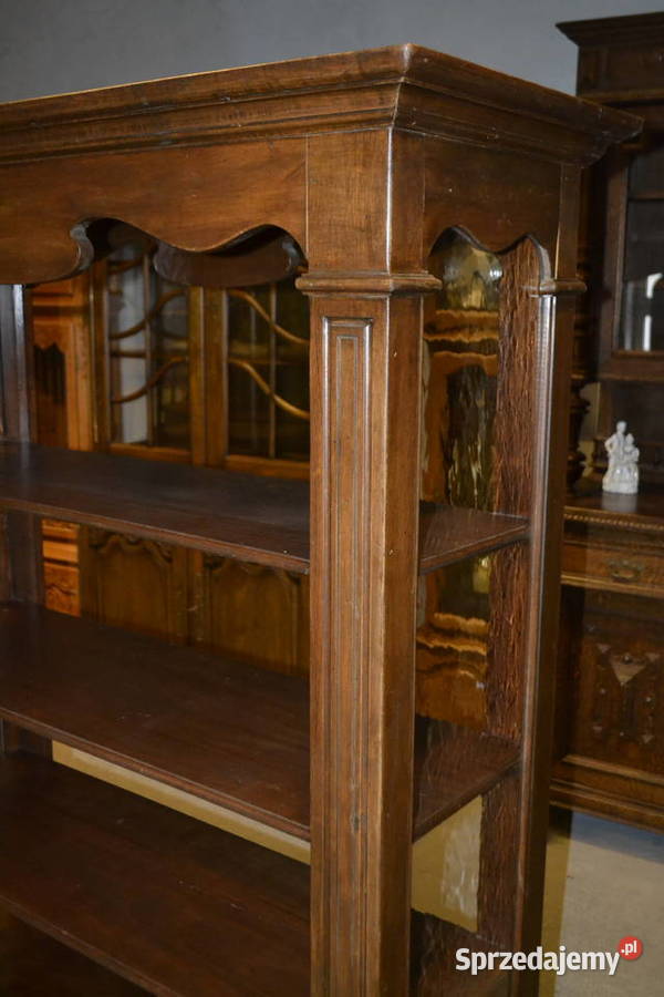 biblioteka regał orzech śląskie Będzin sprzedam