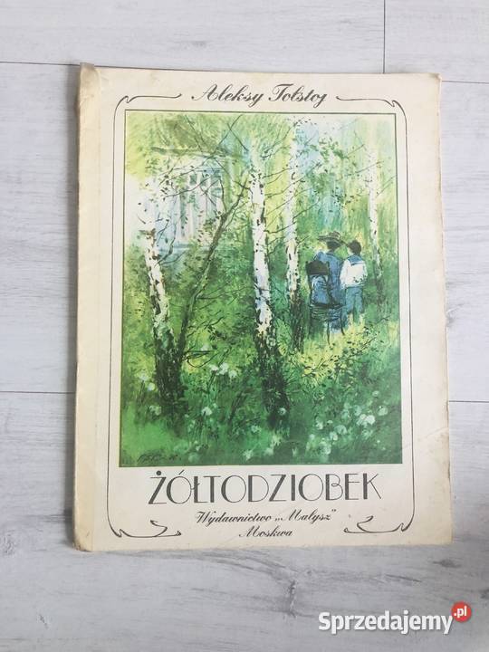 Książka Żółtodziobek Aleksy Tołstoj bajka Bajki i wierszyki Łódź