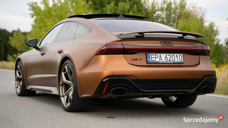 Audi RS7 Sportback PerformanceSalon czujnik zmierzchu Konstantynów Łódzki