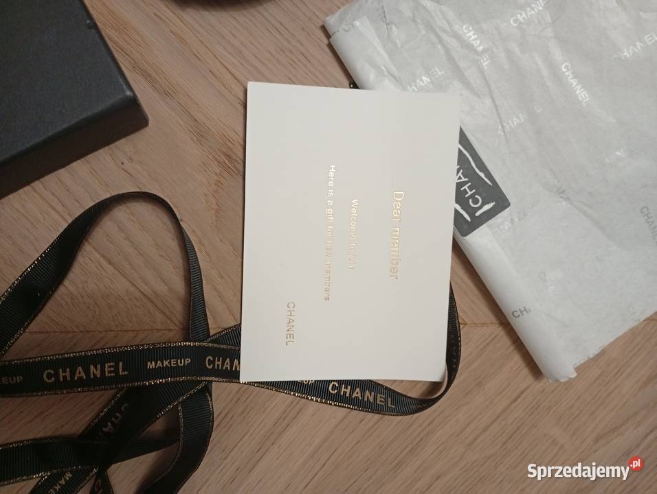 nowa torebka Chanel VIP gift make up beauty mazowieckie Warszawa