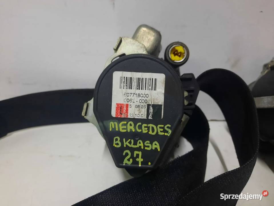 MERCEDES BKLAS W245 20 CDI PAS BEZPIECZEŃSTWA Włoszczowa