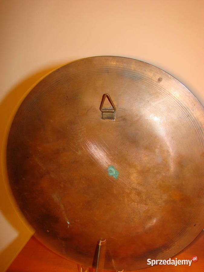 miedziany talerz egipski Pruszcz Gdański