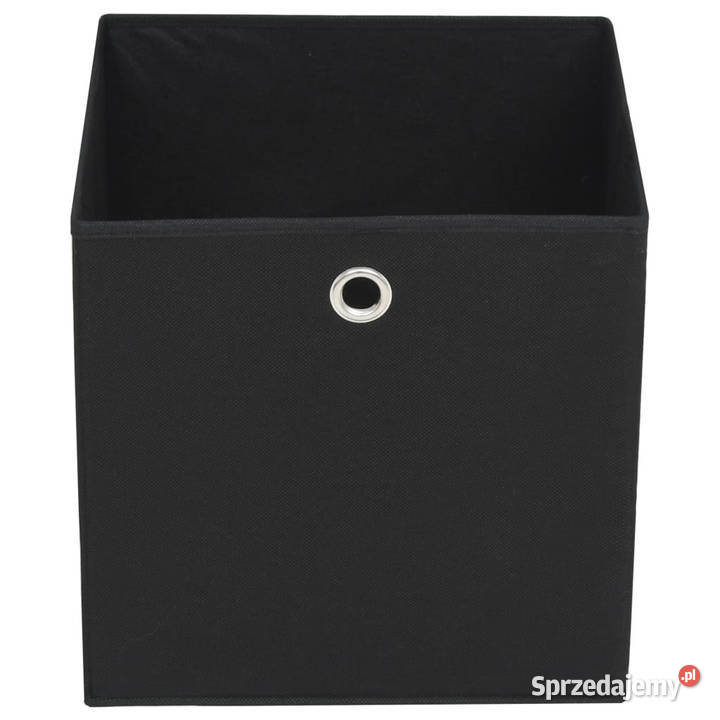 Pudełka z włókniny 4 28x28x28 czarne WM325187 Warszawa