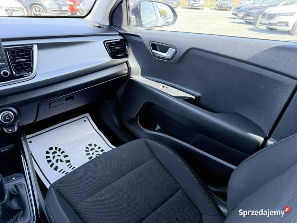 Kia Rio 14 16V MPI blue 100 2017r XL 89 Zarejestrowany w Polsce dolnośląskie Wojkowice