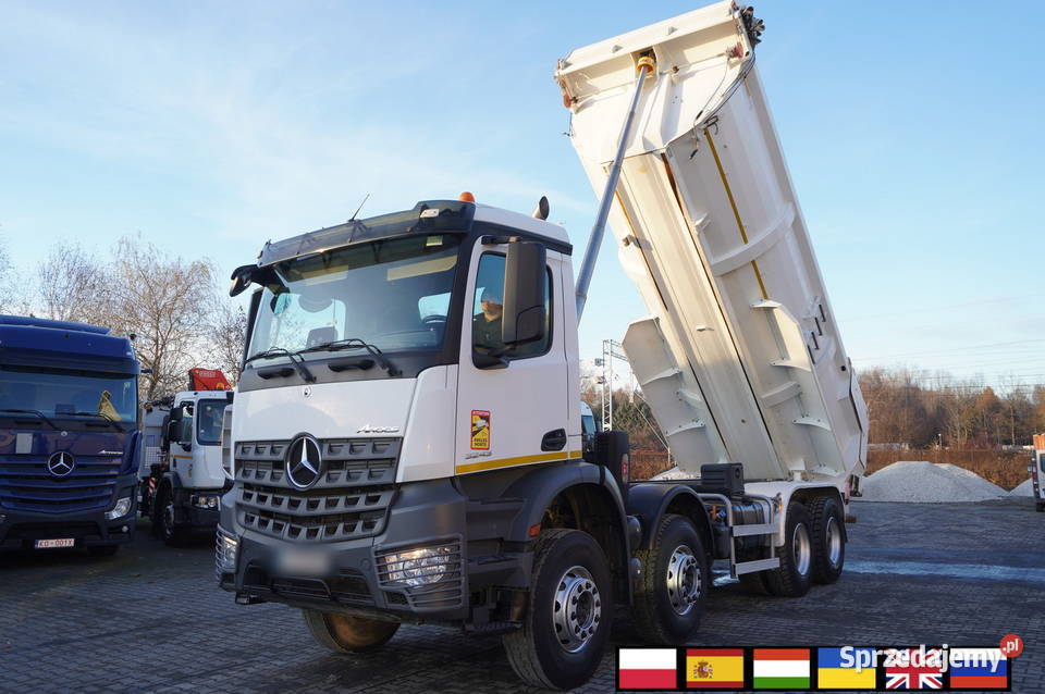 MercedesBenz Arocs 3243 E6 8x4 Wywrotka 120 serwisowany w ASO Kraków sprzedam