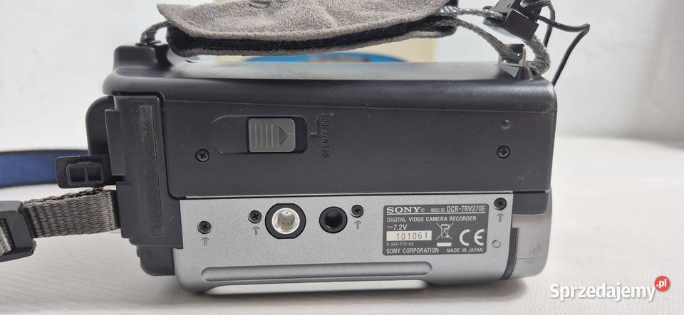 Kamera Sony Handycam DCRTRV270E Zestaw BOX Aparaty lubelskie