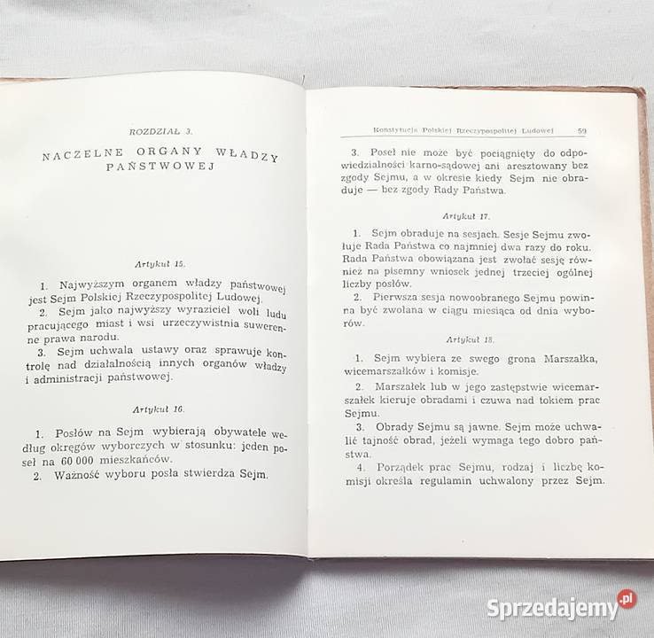 Bierut O Konstytucji Polskiej Rzeczypospolitej Koźminek