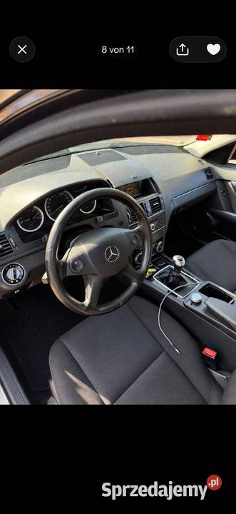 Mercedes Benz C200 Kombi 2008 diesel pomorskie Lębork